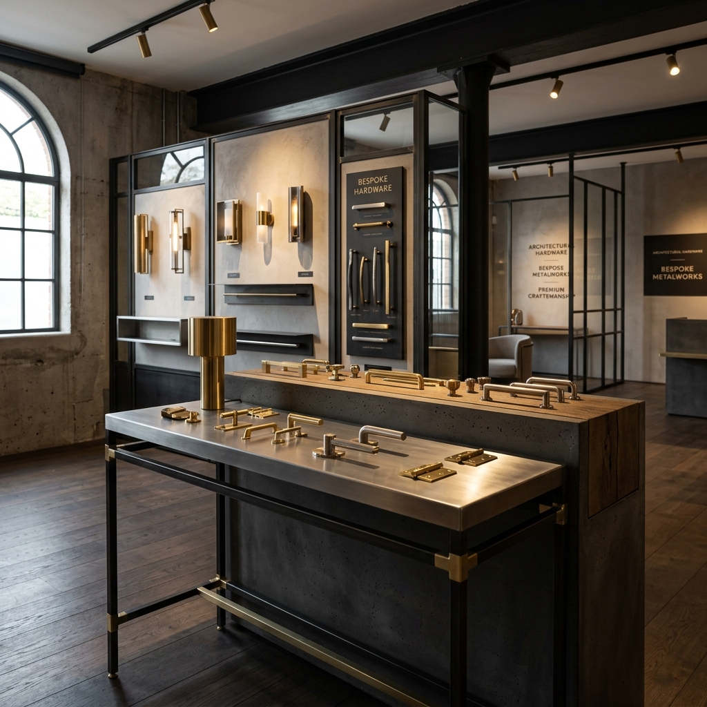 Industrial dining table - custom metal furniture Pakistan