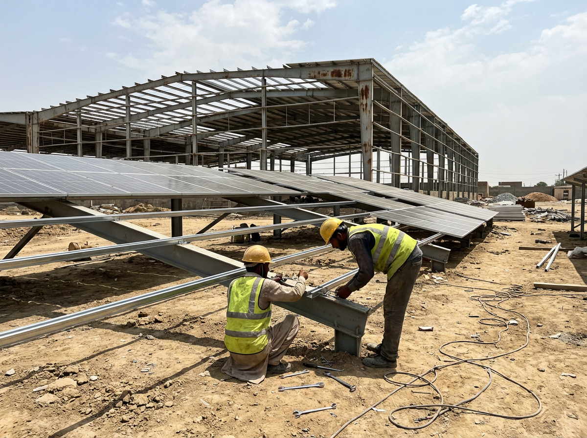 Industrial metal fabrication and structural steel welding